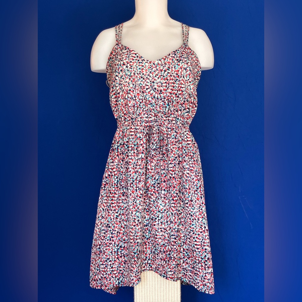 Size S BeBop Multicolor Strappy Speckle Pattern Dress